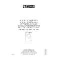 ZANUSSI FE1006 Manual de Usuario