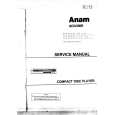 ANAM ACD550R Manual de Servicio