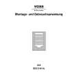 VOSS-ELECTROLUX DEG2140-AL Manual de Usuario