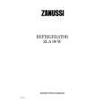 ZANUSSI ZLA99W Manual de Usuario