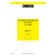ZANUSSI FJS974N Manual de Usuario