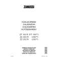 ZANUSSI ZC 202 R Manual de Usuario
