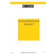 ZANUSSI ZDM6037N Manual de Usuario