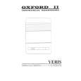 VERIS OXFORD II Manual de Servicio