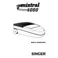 SINGER MISTRAL 4000 Manual de Usuario