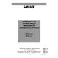 ZANUSSI ZFC220 Manual de Usuario