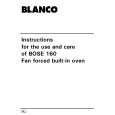 BLANCO BOSE160W Manual de Usuario