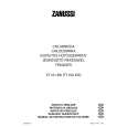 ZANUSSI ZT 161 BO Manual de Usuario