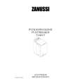 ZANUSSI T1033V-1 Manual de Usuario