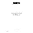 ZANUSSI ZUD9124A Manual de Usuario