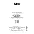 ZANUSSI ZCF140 Manual de Usuario