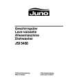 JUNO-ELECTROLUX JSI5460W Manual de Usuario