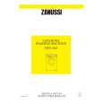 ZANUSSI ZWG3121 Manual de Usuario