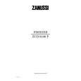 ZANUSSI ZUD9100F Manual de Usuario