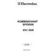 ELECTROLUX EKC5608 Manual de Usuario