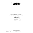ZANUSSI BMF849X Manual de Usuario