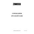 ZANUSSI ZFU31R Manual de Usuario