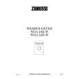 ZANUSSI WDA1255 Manual de Usuario