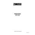 ZANUSSI ZV11R Manual de Usuario