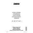 ZANUSSI ZT 1621 Manual de Usuario