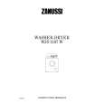 ZANUSSI WJS1197W Manual de Usuario
