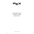 REX-ELECTROLUX RFB35SE Manual de Usuario