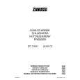 ZANUSSI ZC 2551 Manual de Usuario