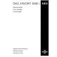 AEG FAV8080IB Manual de Usuario