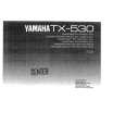 YAMAHA TX-530 Manual de Usuario