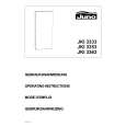 JUNO-ELECTROLUX JKI3333 Manual de Usuario