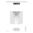 ZANUSSI ZWS1030 Manual de Usuario