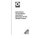 ELECTROLUX TF1131 Manual de Usuario