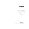 ZANUSSI ZI2401 Manual de Usuario