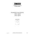 ZANUSSI ZWF1221W Manual de Usuario
