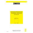 ZANUSSI TCS675E Manual de Usuario