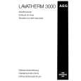 AEG LAVATHERM3000 Manual de Usuario
