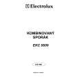 ELECTROLUX EKC5609 Manual de Usuario
