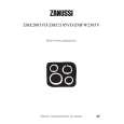 ZANUSSI ZMFW2305 V Manual de Usuario