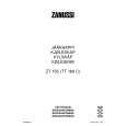 ZANUSSI ZT155 Manual de Usuario