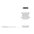 ZANUSSI ZK20/9DAC3 Manual de Usuario