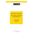 ZANUSSI ZC601G/PL Manual de Usuario