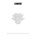 ZANUSSI Z218/8K Manual de Usuario