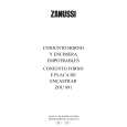 ZANUSSI ZOU891X Manual de Usuario
