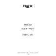 REX-ELECTROLUX FMNC041G Manual de Usuario