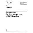 ZANUSSI EC31M Manual de Usuario