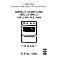 ELECTROLUX FHU55-GK2.1 Manual de Usuario