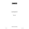 ZANUSSI ZCL56 Manual de Usuario
