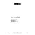 ZANUSSI TDS371TX Manual de Usuario