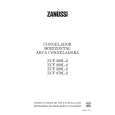 ZANUSSI ZCF420L2 Manual de Usuario