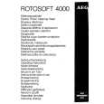 AEG ROTOSOFT4000FBODE Manual de Usuario
